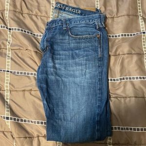 American Eagle Mens Jeans 36x32 Slim Straight